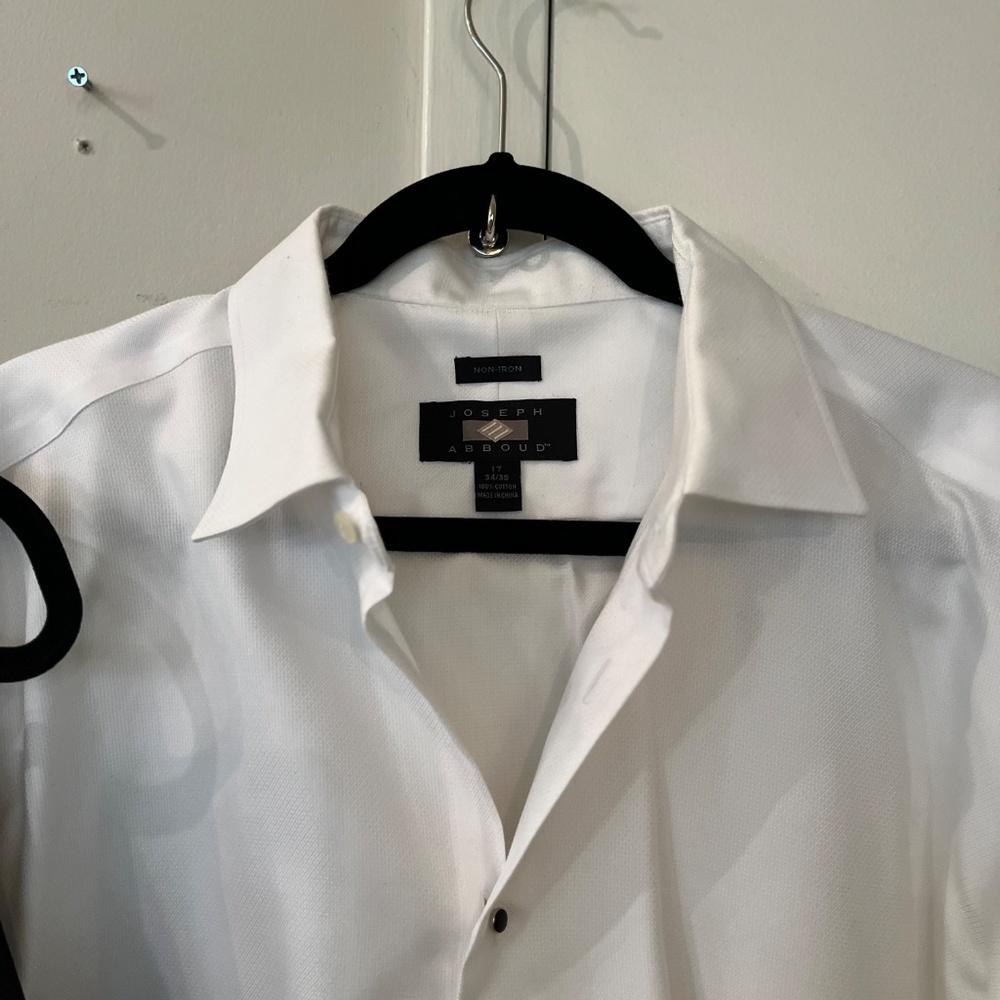 PRICE DROPPED! Black Tuxedo Suit/White Shirt/Cummerbund Worn once--So Handsome! - Picture 7 of 15